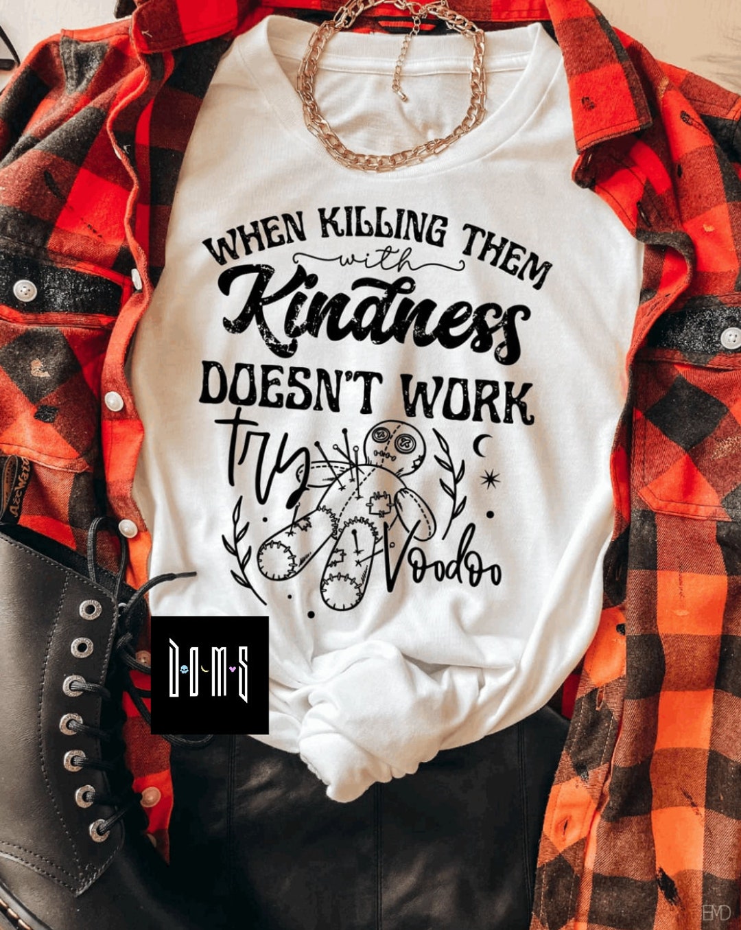 Kill Them With Kindness Shirt Voodoo Shirt Goth Shirts - Etsy