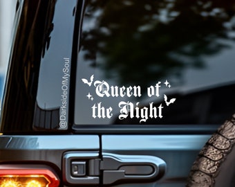 Princess? No , Queen - 6\" X 3 3/4\" - Vinyl Die Cut Decal/Bumper Sticker...