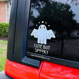 Cute But Spooky | Goth Car Decals | Goth Decals | Goth Car Accessories | Goth Car Decor | Spooky Bitch | Stay Spooky | Creep It Real