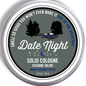 Colonia solida biologica - Colonia solida profumata dal profumo dolce e leggero - Accessori per profumi da uomo - Colonia con profumo naturale - Regalo per uomo