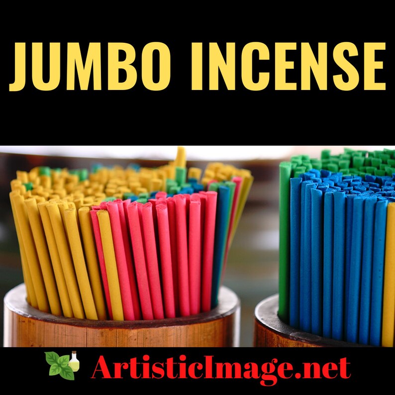Jumbo Incense Sticks 19 inch 30 per pack Etsy