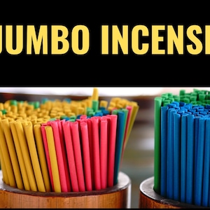 Bastoncini di incenso Jumbo da 19 pollici (30 per confezione)