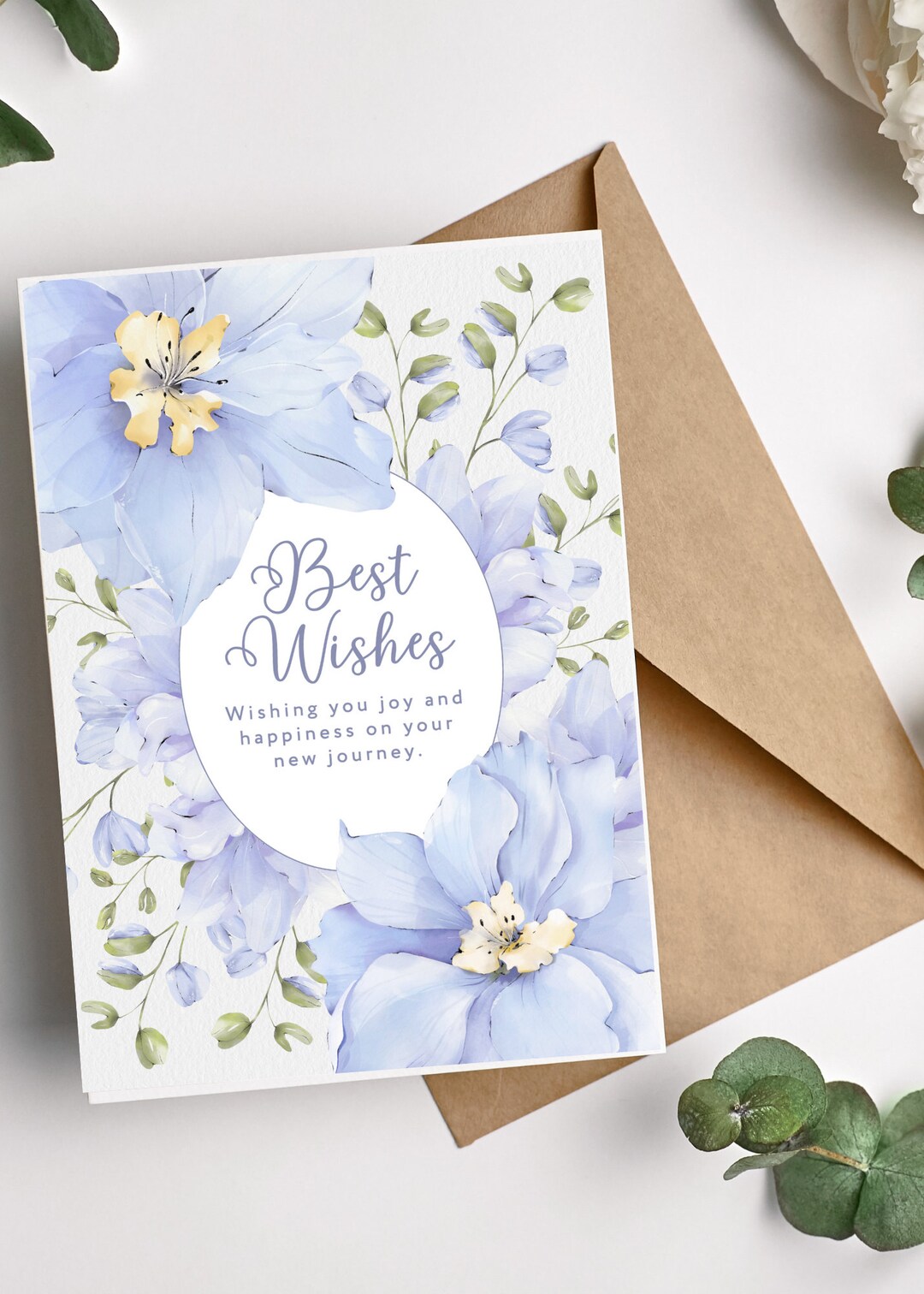 Printable Best Wishes Card Best Wishes Card Printable Digital Cards ...