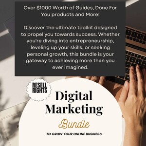 Digital Marketing Bundle: Master Resell Rights Course (Digital Download)