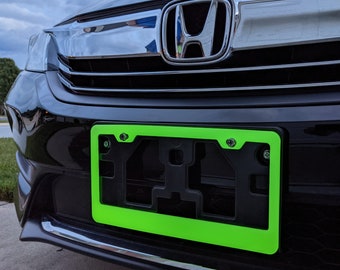 Glow in the Dark License Plate Frame, Glow in the Dark, Car Lights, Vehicle Accessory, car accessories, truck accessories, car tag,