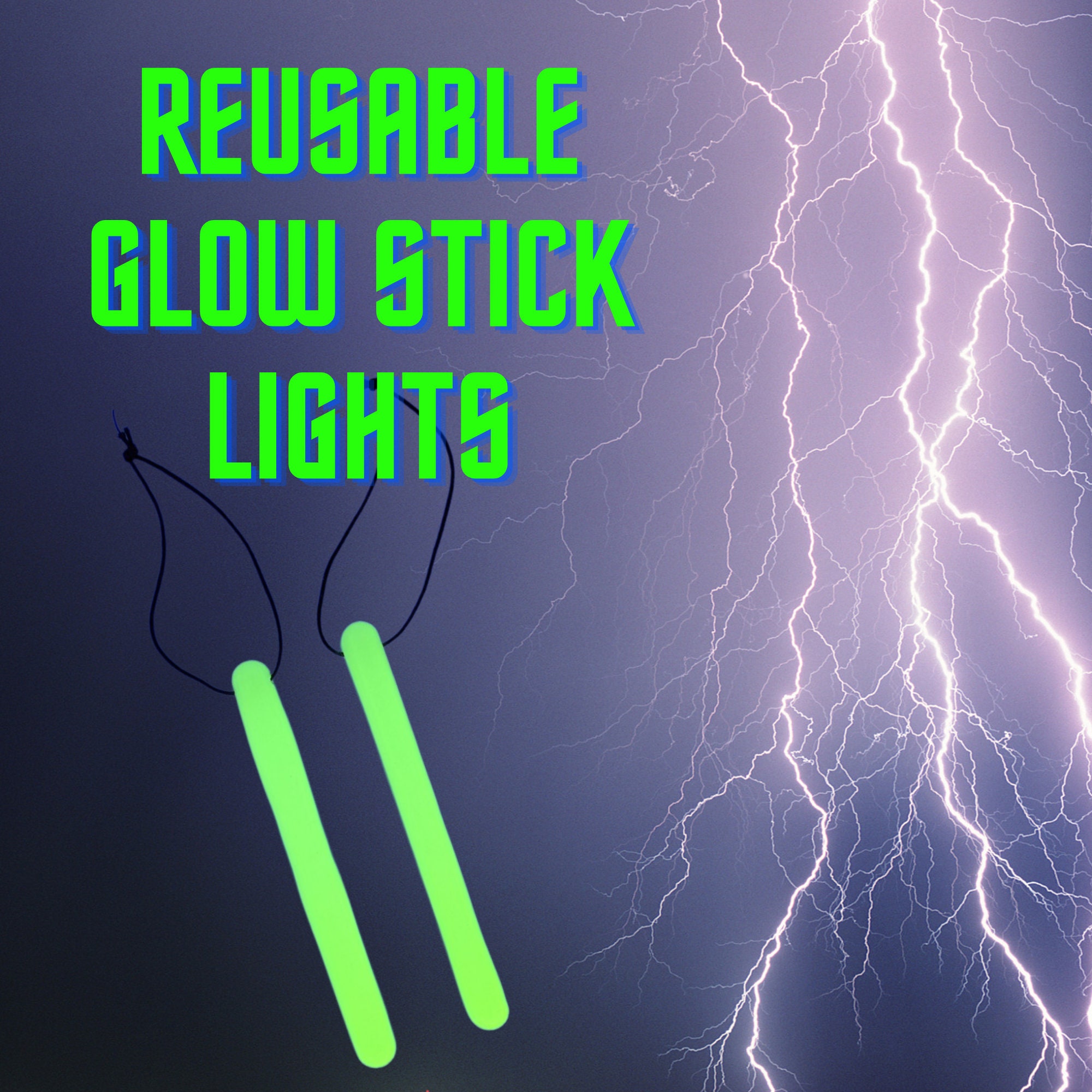 Reusable Glow Stick Survival Kit Tactical Outdoor Camping Etsy