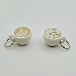 Adorable Latte & Hot Chocolate Fidgets - Tactile Clicky Switch | Stress, ADHD, Anxiety Relief | Sensory ASMR Toy - 3D Printed
