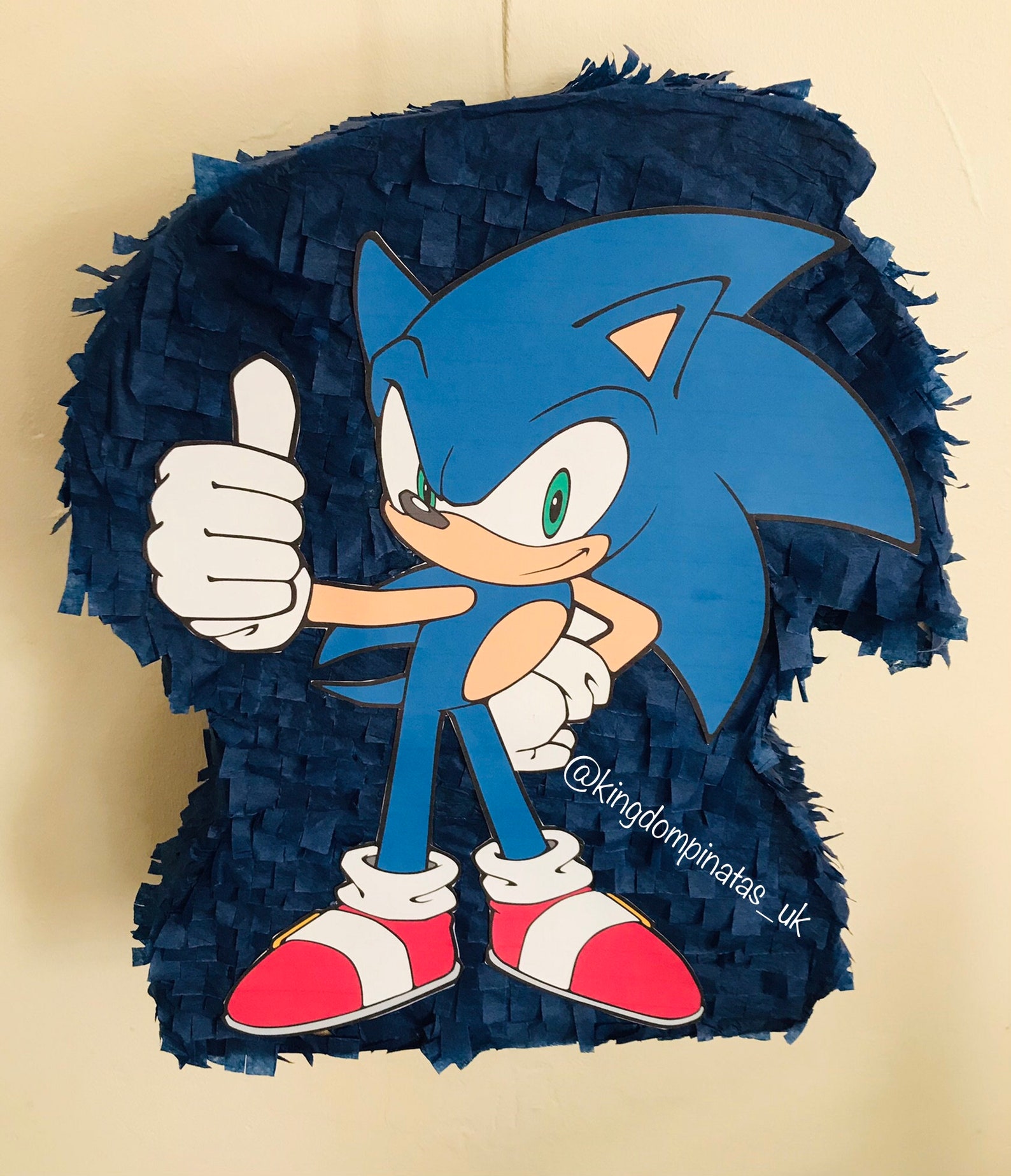 Sonic Piñata Sonic Party Supplies Party Boy Birthday Party Girl Pinata