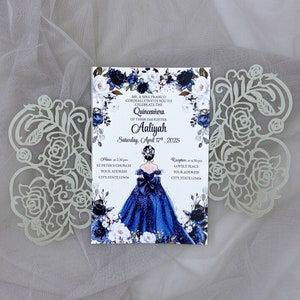 Rose Laser Cut Gatefold - Grijze Bruiloft Uitnodiging - Marsala Laser gesneden Folder - DIY Bruiloft Uitnodiging