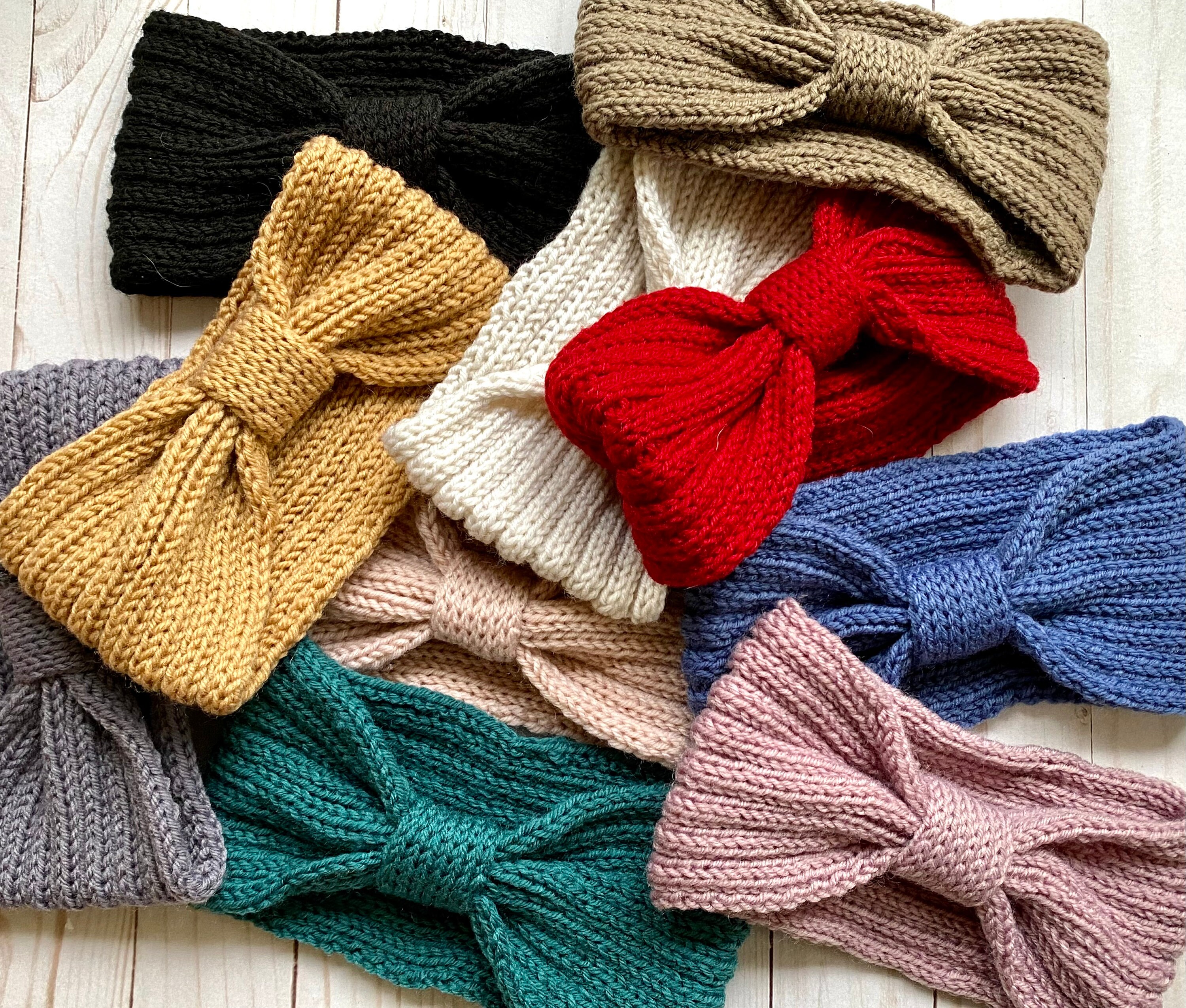 Ear Warmer Headband Knit Wrap Headband Women Knit Warm - Etsy