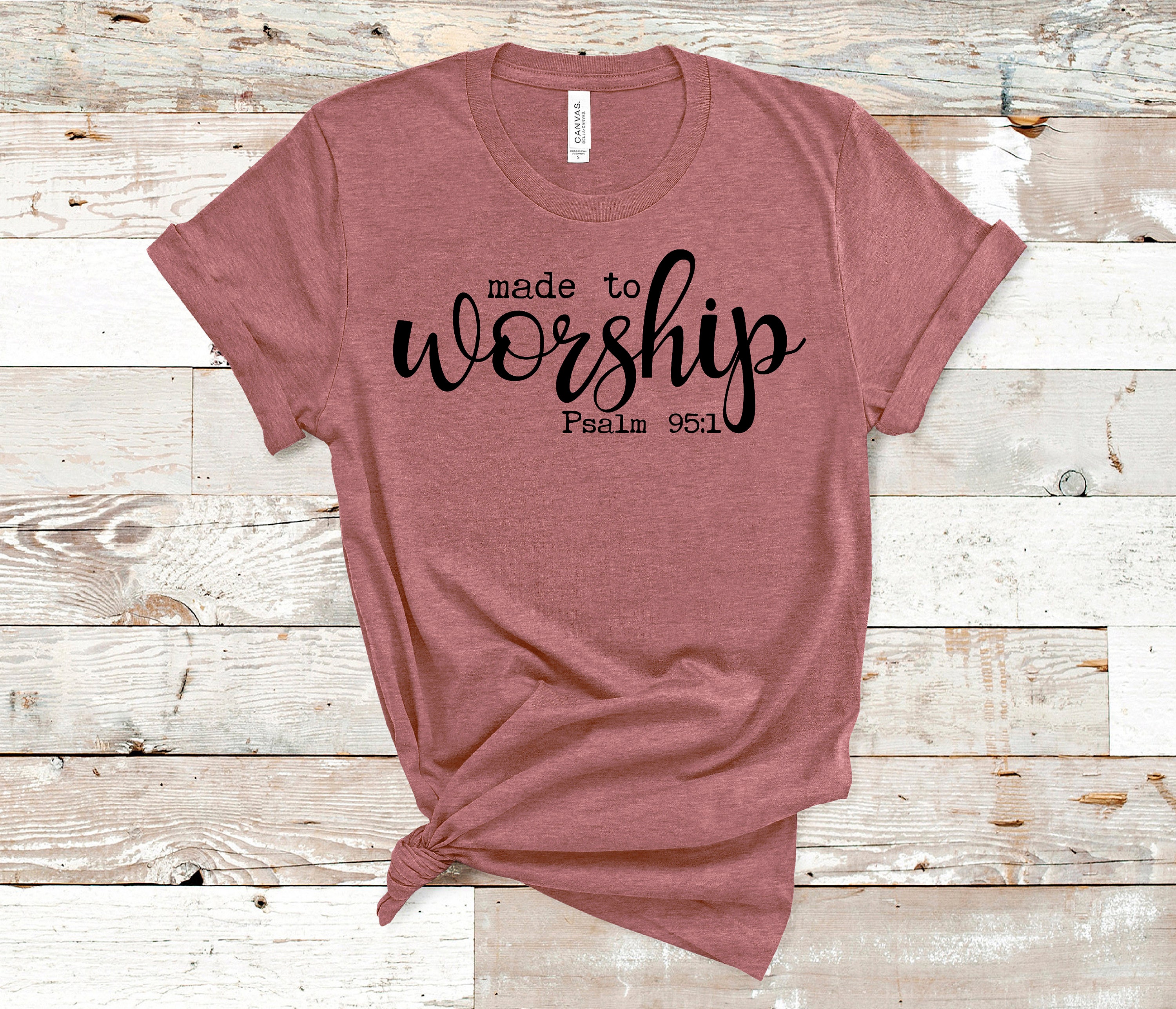 Made to Worship Shirt UNISEX Christian Shirts Worship | Etsy