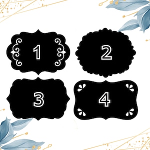 Chalkboard Label Stickers