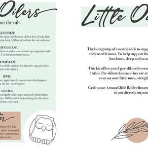 Karta zestawu Little Oilers – Young Living