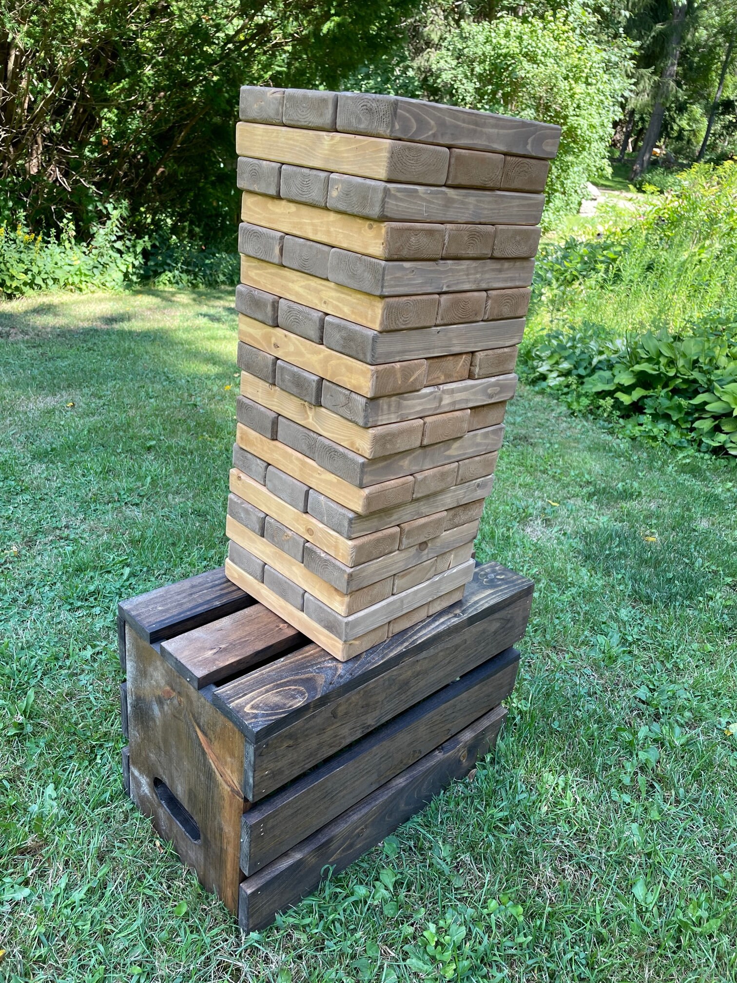 Giant Jenga Free Shipping - Etsy