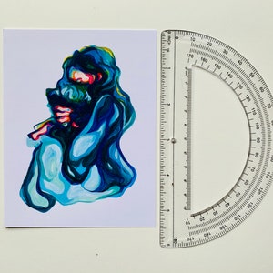 Blue Baby Print