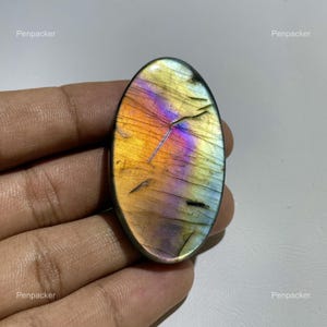 100% Natural Labradorite Gemstone/ Labradorite Oval Cabs/ AAA Atacado Multicolor Labradorite Stone/ Para Artesanato Suprimentos