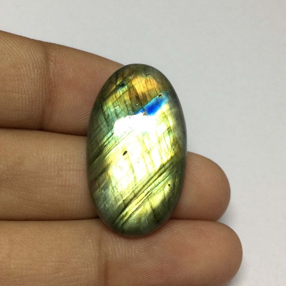 Multi Rainbow Fire Labradorite Rainbow Fire Labradorite Cabochon Loose Gemstone 52.85 Crt Fancy Shape Best For Silver,Wire wrap Jewelry