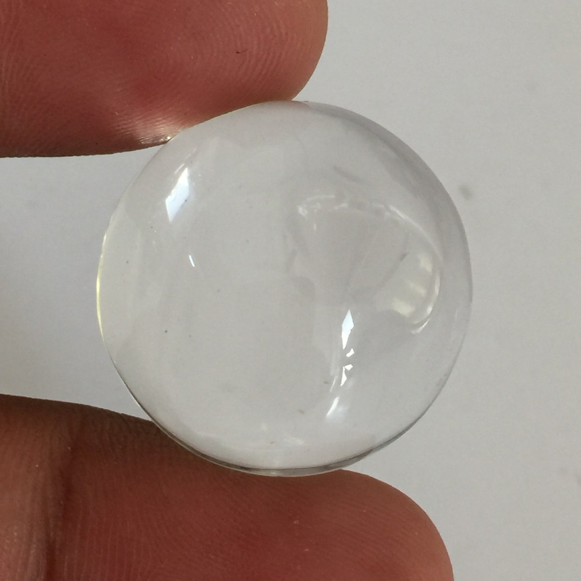 39.5 Carats Clear Crystal Quartz Cabochon Gemstone Etsy
