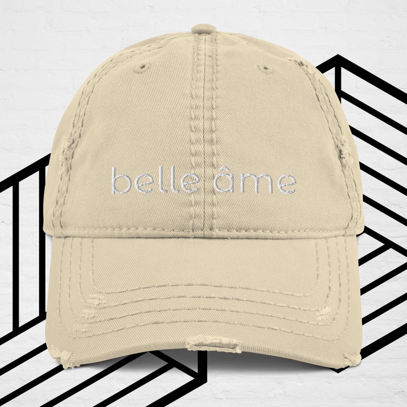 Distressed Dad Hat Etsy