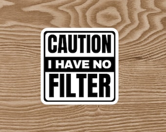 Blasenfreie Aufkleber OHNE FILTER