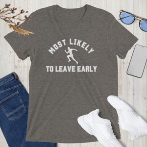 Short sleeve t-shirt - LEAVE EARLY