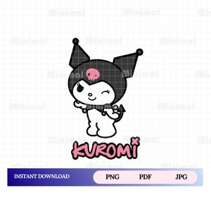 K-romi png, Kawaii S-nrio png, Kawaii kitty png bundle, K-romi png, Cute cat png, Kawaii Bunny Clipart, Png Single Image Cricut Silhouette