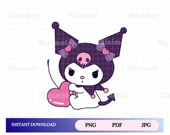 K-romi png, Kawaii S-nrio png, Kawaii kitty png bundle, K-romi png, Cute cat png, Kawaii Bunny Clipart, Png Single Image Cricut Silhouette