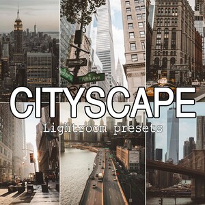 10 City Urban Street Mobile Lightroom presets Moody Outdoor Desktop presets Lifestyle Brown presets Cinematic presets Landscape presets