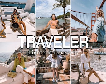 12 Colorful Adventure Travel presets Vibrant Color Mobile and Desktop Lightroom presets Urban Neutral preset iPhone VSCO presets City preset