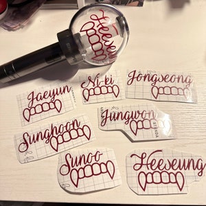 Lightstick Decals