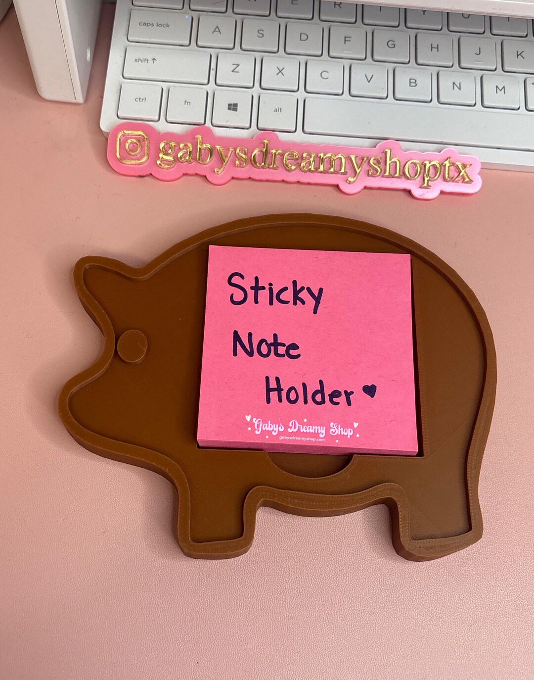 Marranito Sticky Note Holder, Mexican Pan Dulce Sticky Note Holder ...