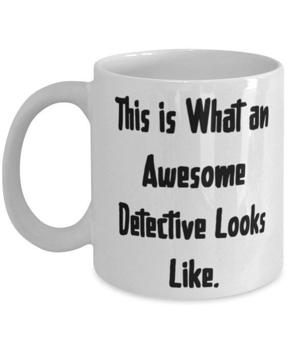 New Detective Gifts This Is What An Awesome Detective Looks Etsy