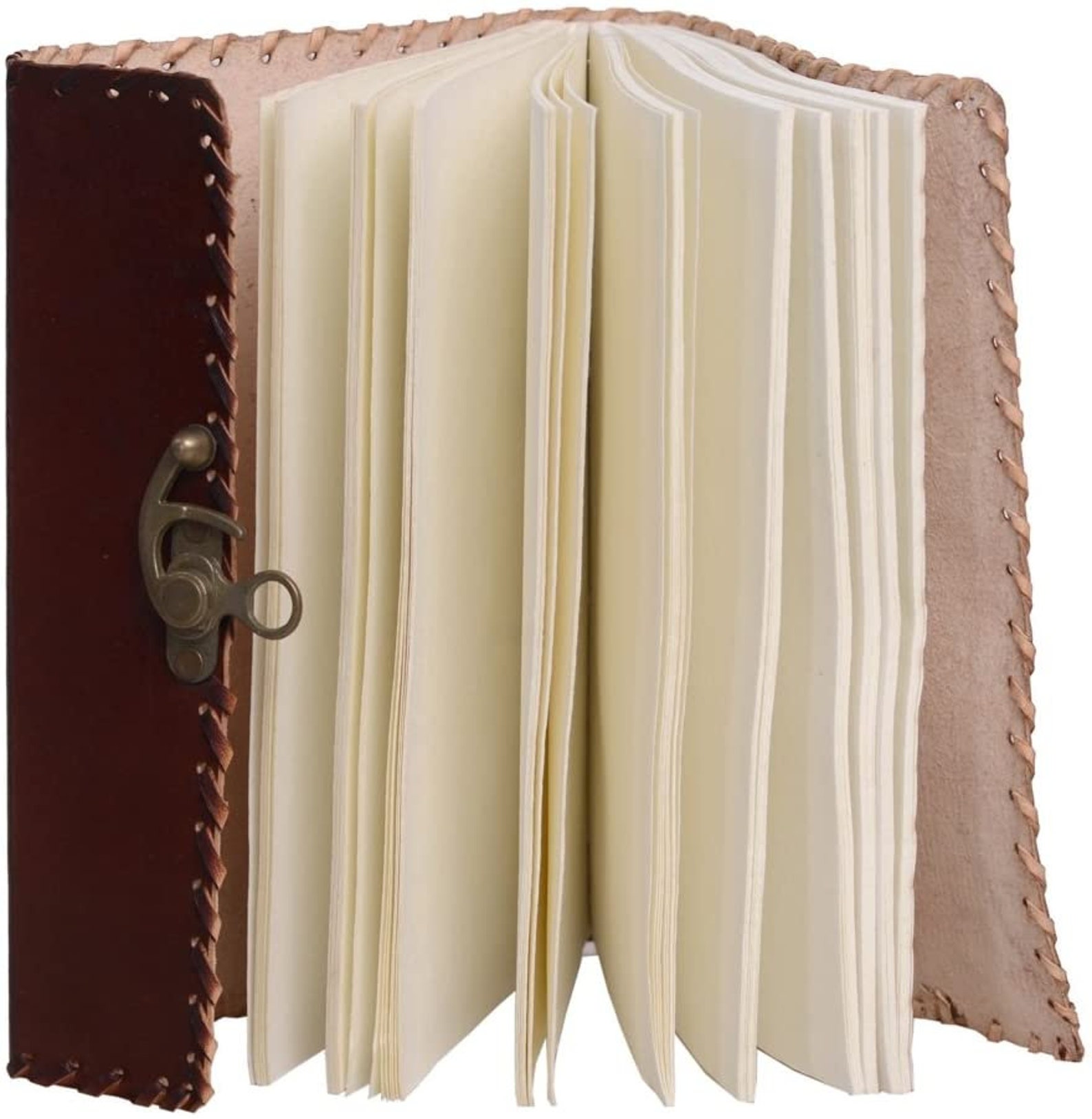 Handmade Writing Leather Journal Diary Notebook with Clasp Etsy