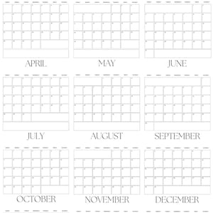 2024 Large Calendar