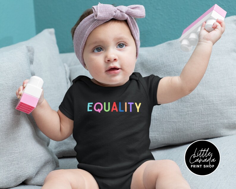 Love is Love Baby Shower Gift Feminist Baby Infant Fine Jersey Bodysuit. Liberal Baby Equality Onesie Black Lives Matter Baby Gift