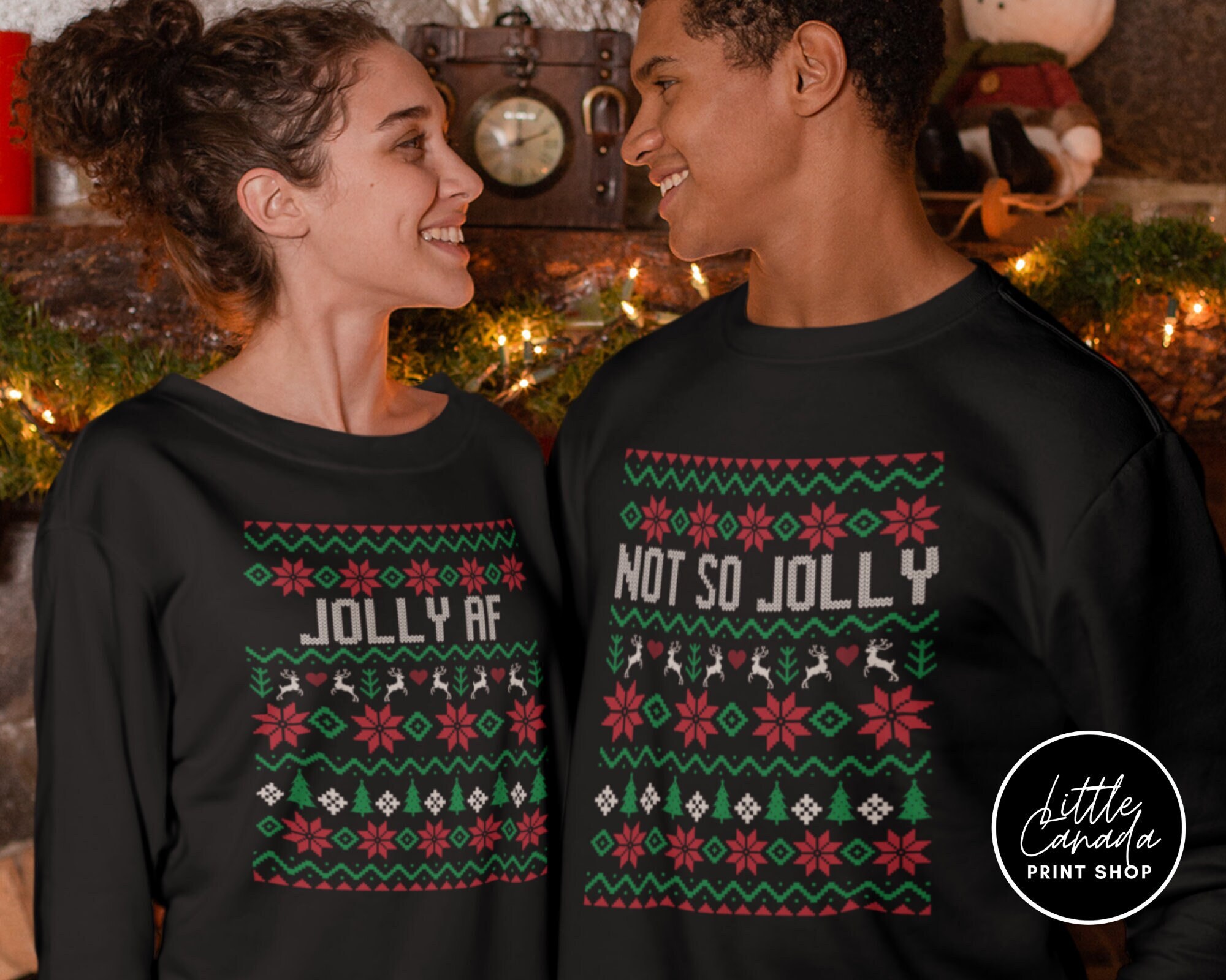 Jolly life christmas sweater deals