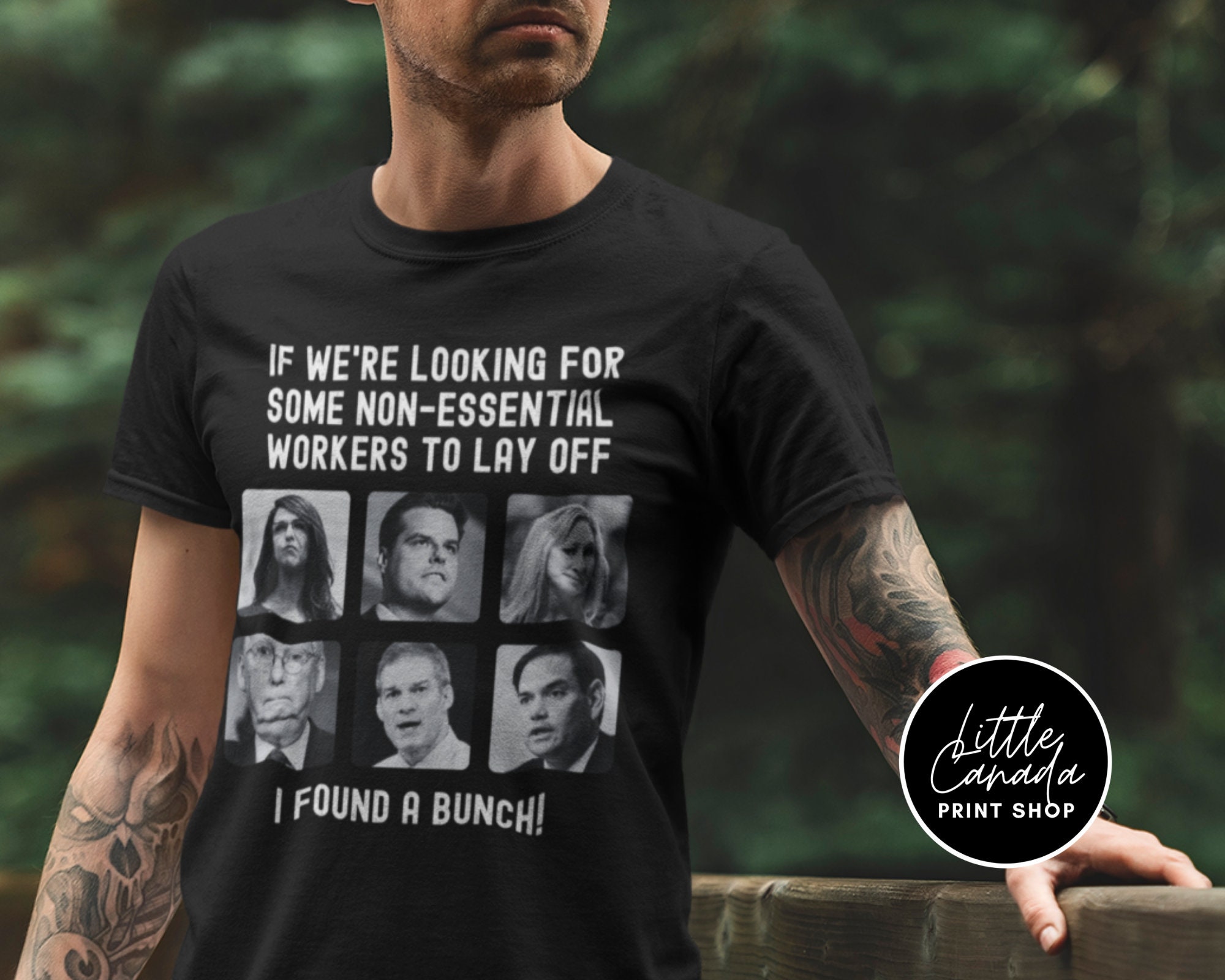 non essential worker shirt