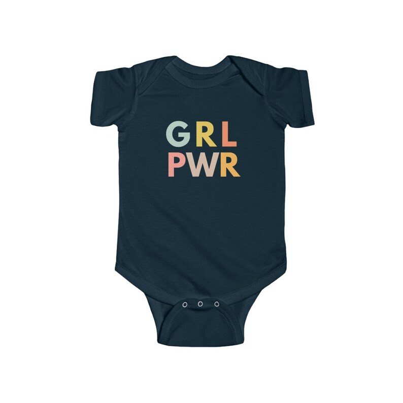 Girl Power Little Feminist Onesie. Baby Girl Gift. Baby Shower Etsy