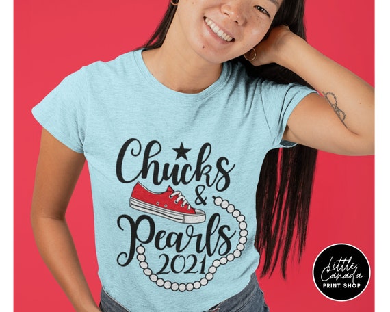 Chucks and pearls sweatshirt sales
