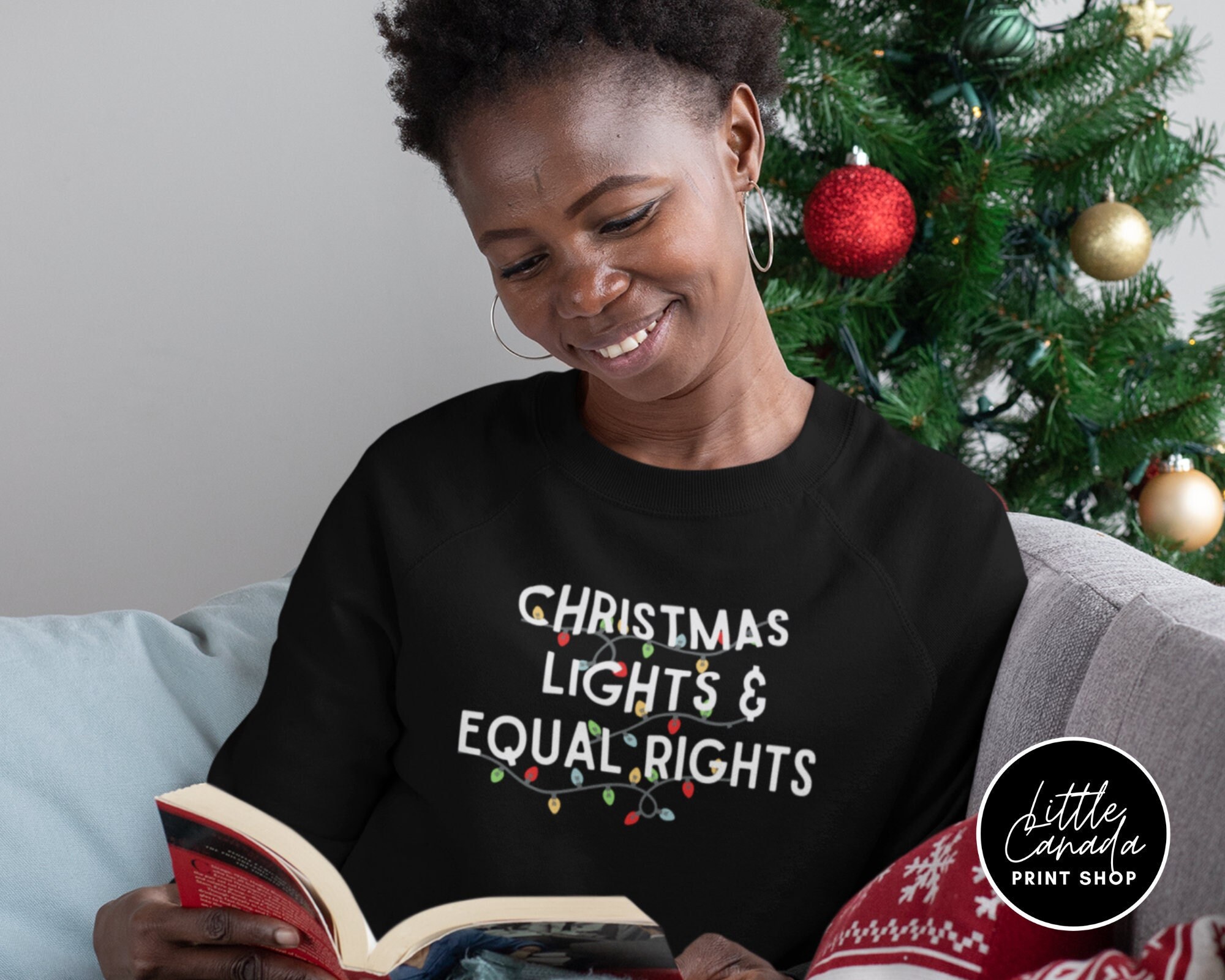 Feminist Holiday Sweatshirt. - Etsy