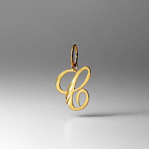 Cursive c necklace best sale