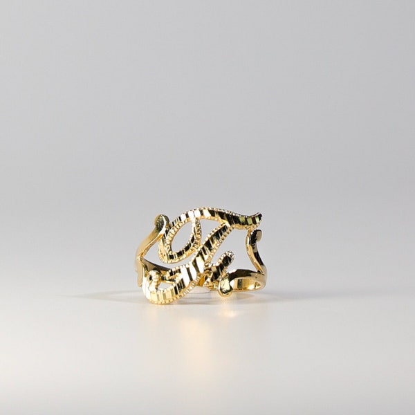 Cursive Name Ring - Etsy