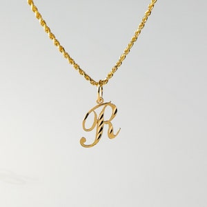 Cursive sale r necklace