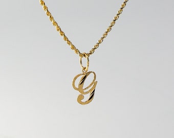 Cursive g shop necklace