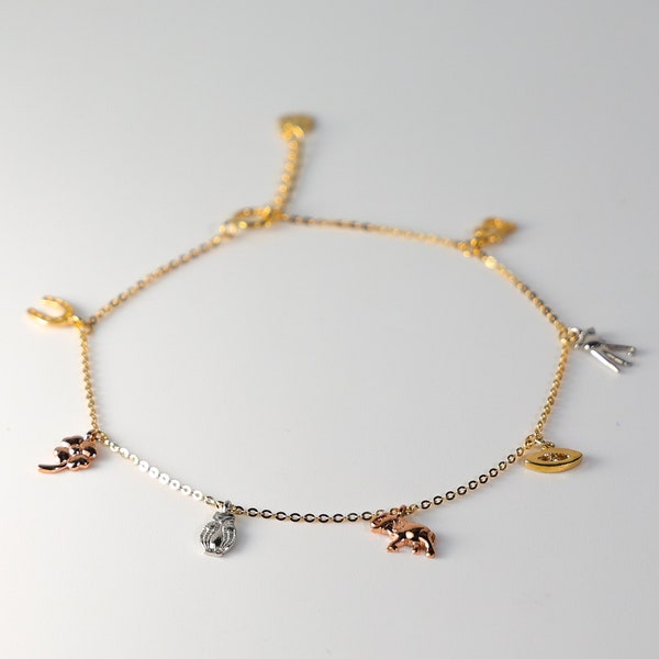 Zavelli - adjustable lucky charm bracelet main image 0