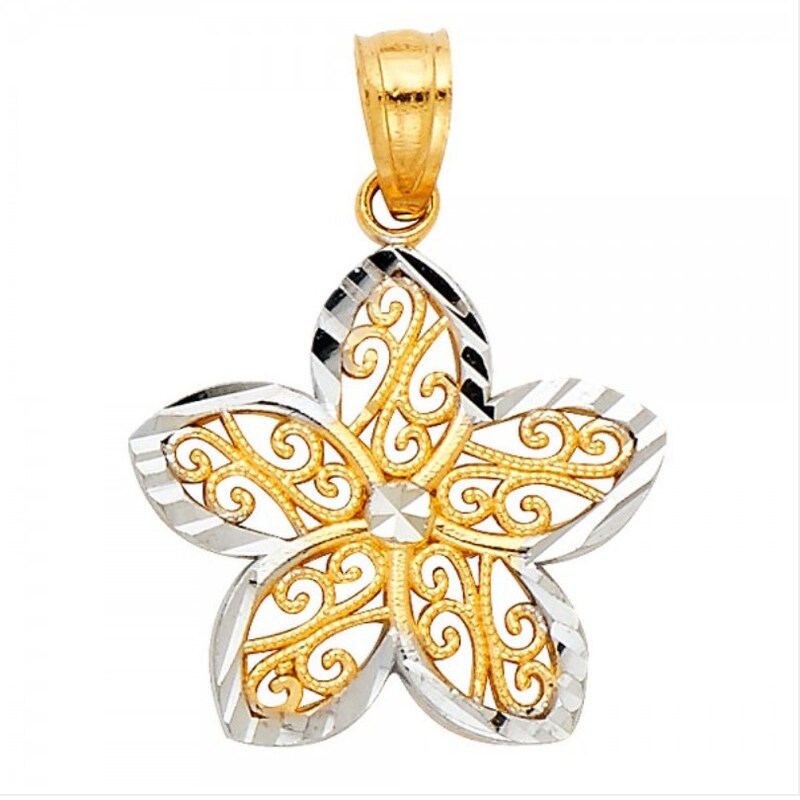 Fleur Gold Necklace