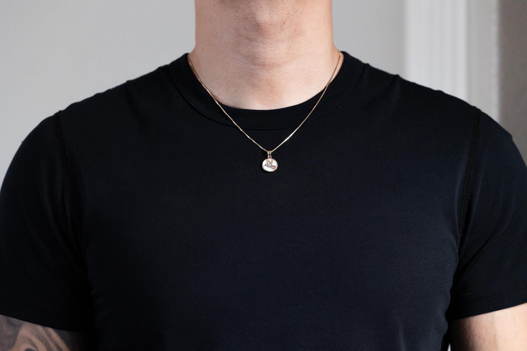 Lange ketting gekleurde klavers zilver | LoveSieraden Lange ketting gekleurde klavers zilver | LoveSieraden