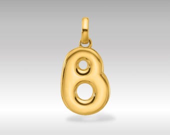 Ciondolo Lettera 'B' In Moissanite 5 Carati, Placcato Oro Giallo 14k Su Argento 925, Animas Jewels