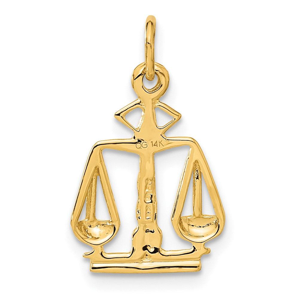 Bling Jewelry Ciondolo Bilancia Della Giustizia In Argento 925 – Per Bracciale Europeo, Regalo Avvocato