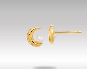 Pendenti Pendente A Lastra da Donna in Oro 18 Carati Forma: Luna Misura o 2° Finitura modello